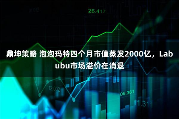 鼎坤策略 泡泡玛特四个月市值蒸发2000亿,Labubu市场溢价在消退